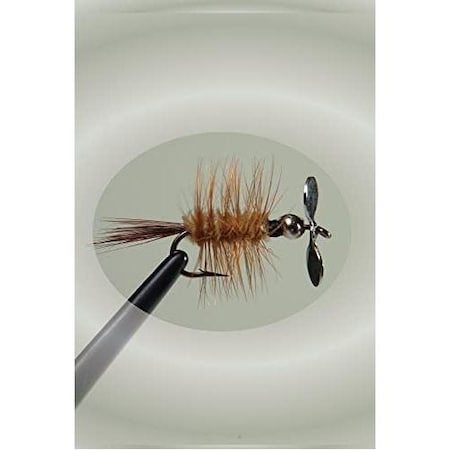 Pistol Pete TroutPanfish Fly, Sz 10, Ginger, 2Pack, 2PK 10011-2PK